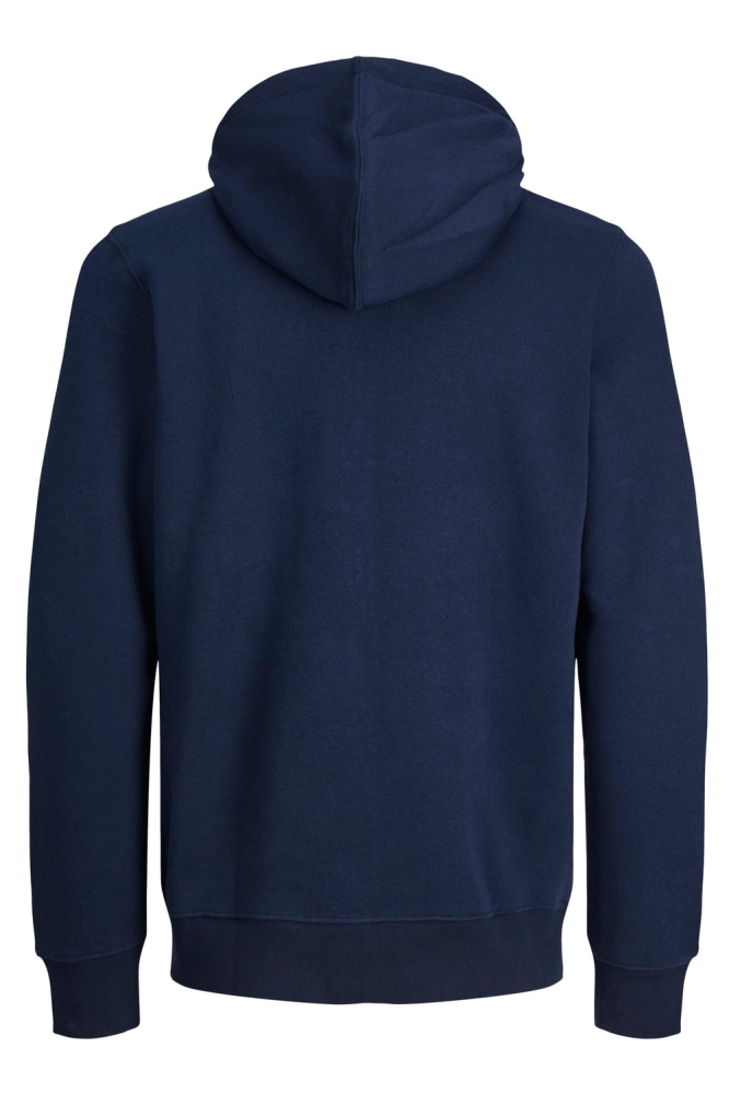 JJEBRADLEY SWEAT ZIP HOOD NOOS 12249342 NAVY BLAZER